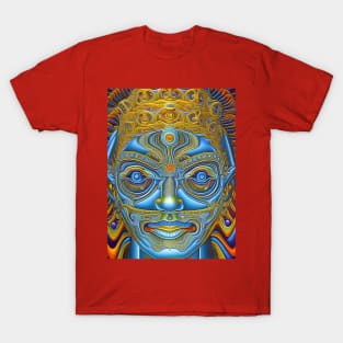 Transcendental Shift (10) - Trippy Psychedelic Art T-Shirt